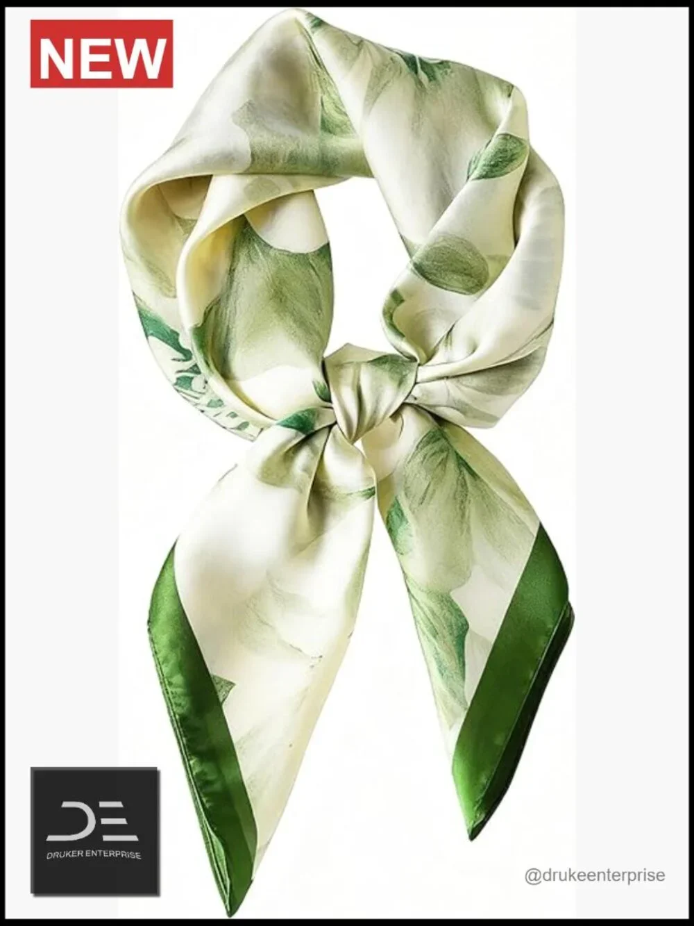 Satin Bandana Head Scarf Fashion Wrap Lightweight Multipurpose